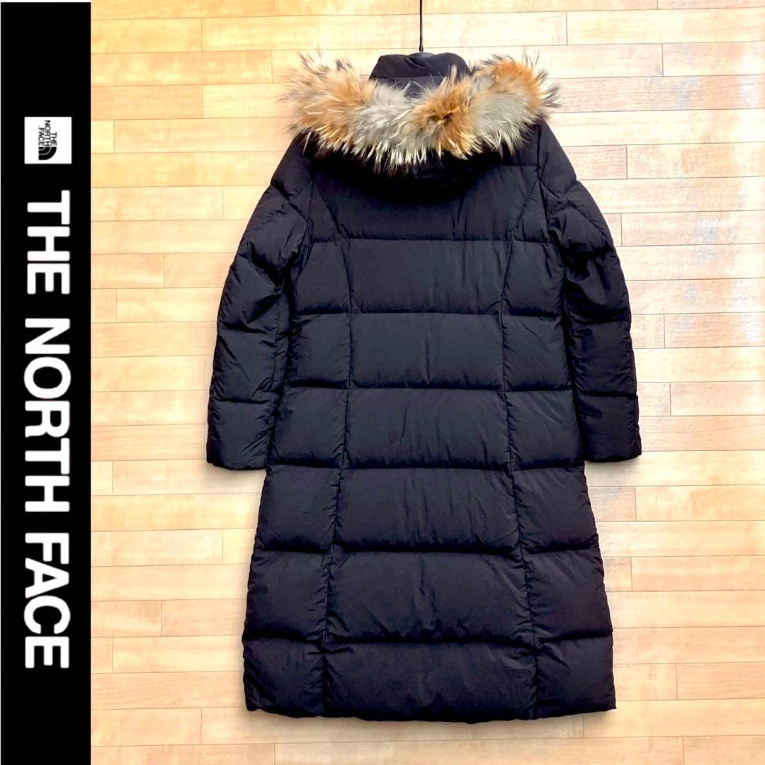 美品 L ザ ノースフェイス ダウンジャケット ダウン ダウンコート 黒