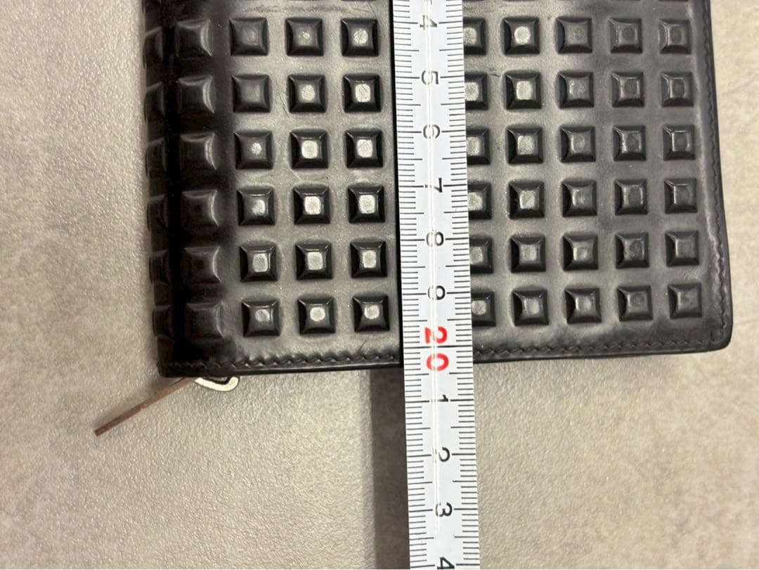 BALENCIAGA 正規品 バレンシアガ グリッド レザー ウォレット 財布