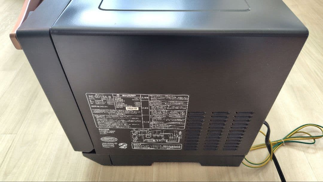 美品 SHARP RE-SD18A-B ④ オーブンレンジ