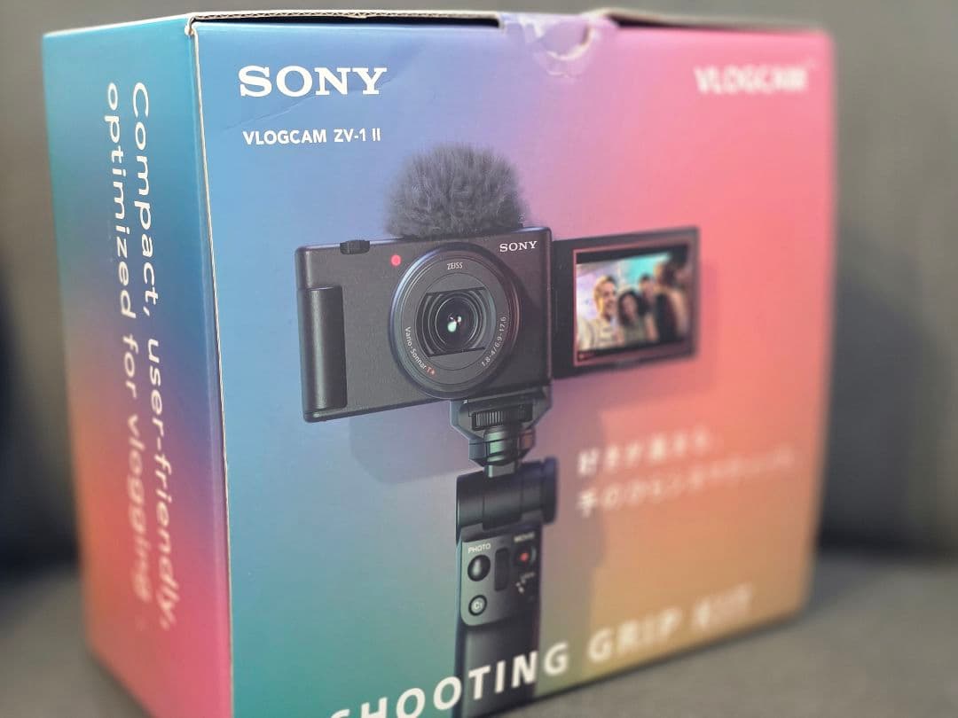 ZV-1 II SONY VLOGCAM カメラ シューティンググリップキット