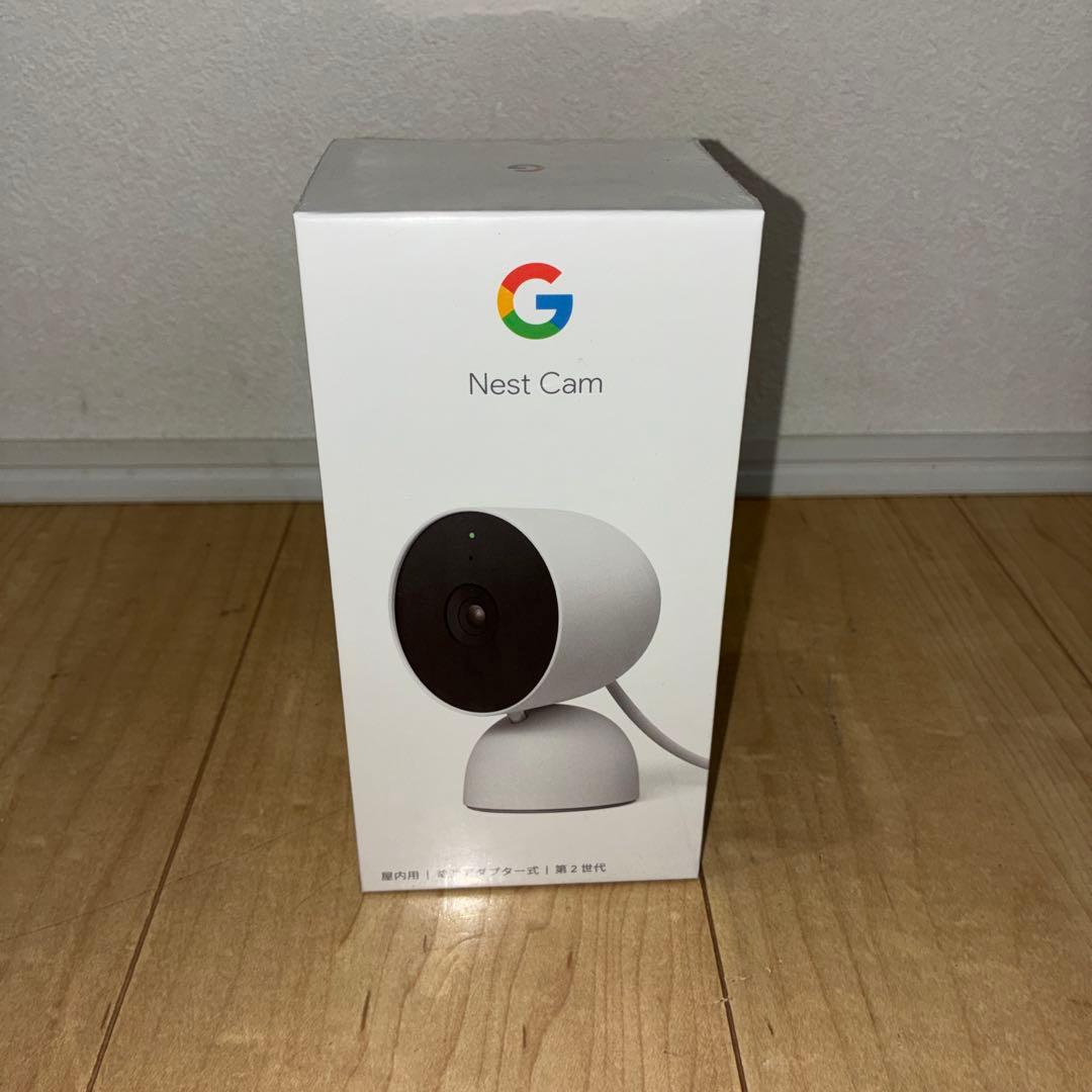 【新品未開封品】Google Nest Cam 屋内用 第2世代
