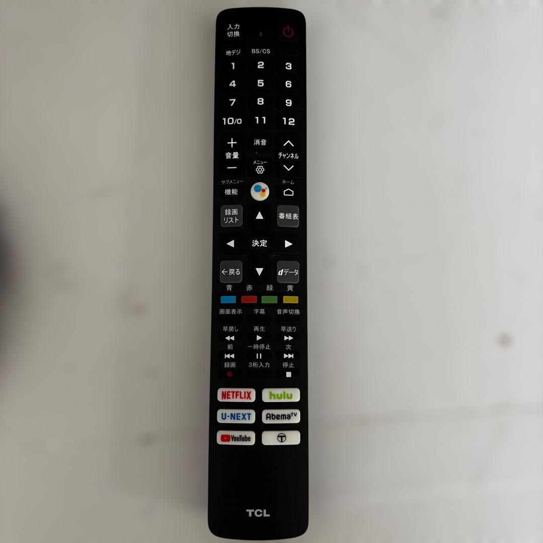 TCL 液晶カラーテレビ 本体　32S515 2021年製