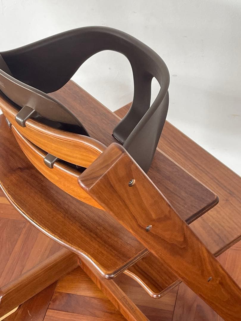 ストッケ トリップトラップ アメリカン ウォールナット ベビーガード セット