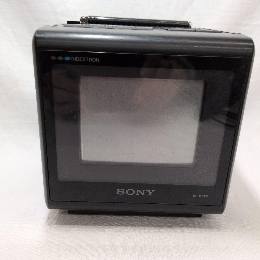 【ジャンク品】SONY INDEXTRON ポータブルテレビ 4型1989年製