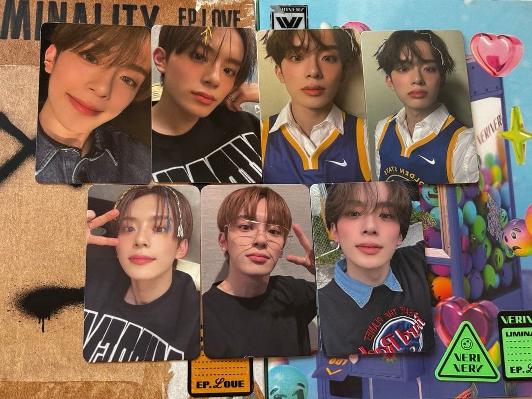 vey ボイプラ カンミン アルバム トレカ セット