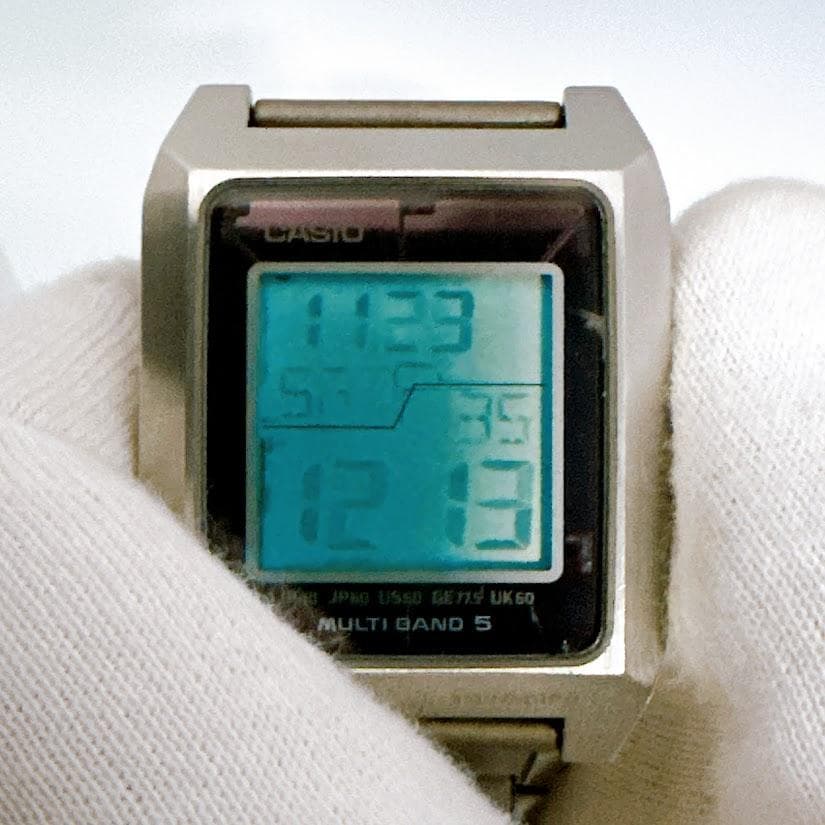 カシオ i-RANGE IRW-M200 電波ソーラー メンズ腕時計 希少品