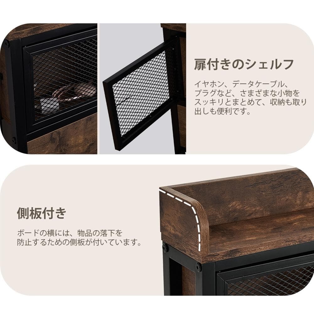 15％セール中！大人気！コンセント・宮付きベッドフレーム ダブル（D）