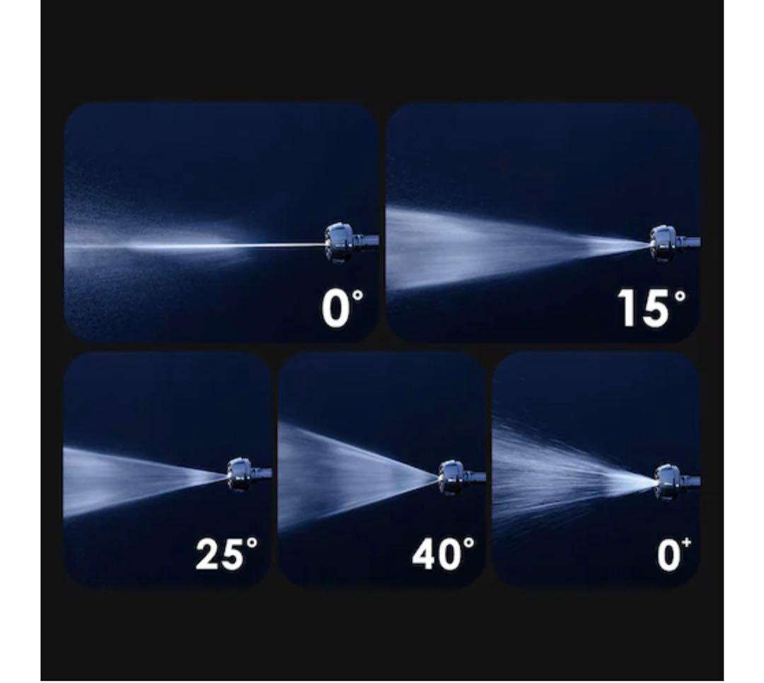 【新】充電式ハンディウォッシャー JHW-102 ペールブラウン ブラシノズル付