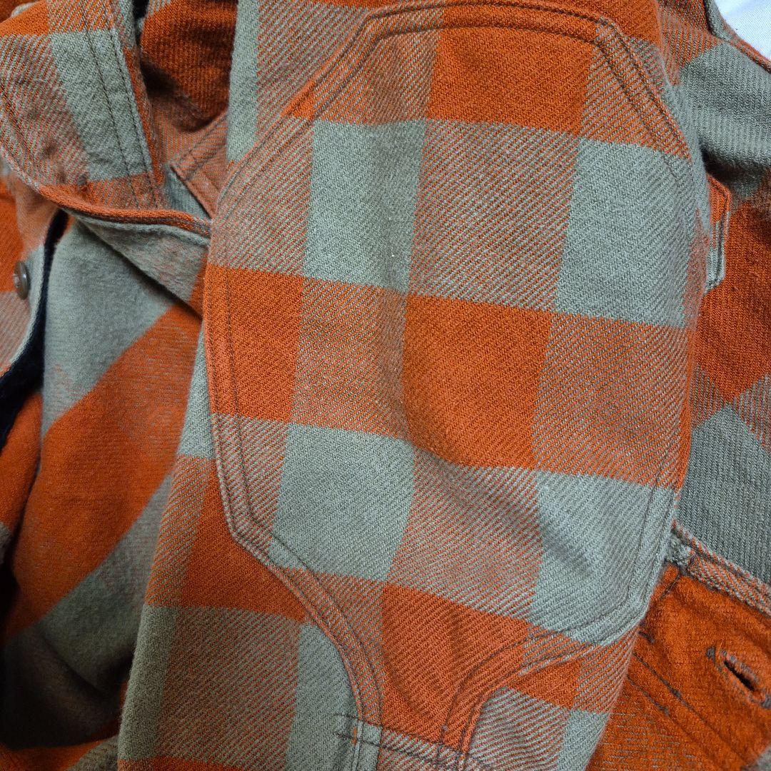 ト*シ様 フリーホイーラーズ1920-1930sヘビーネルシャツOFFY14