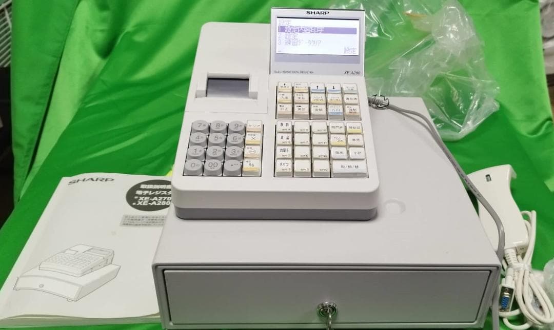 SHARP シャープ XE-A280 電子レジスター 美品
