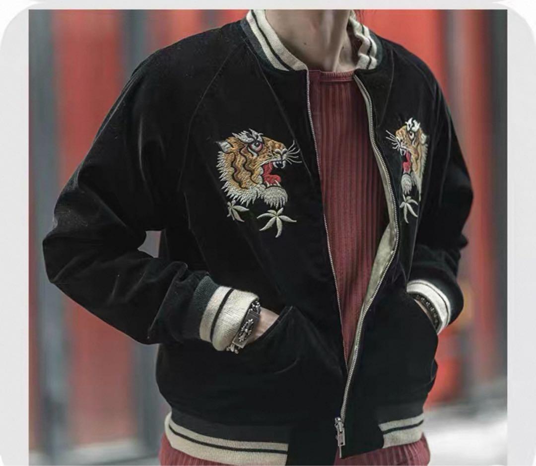 期間限定！Lサイズ　50's別珍スカジャン両面リバーシブル