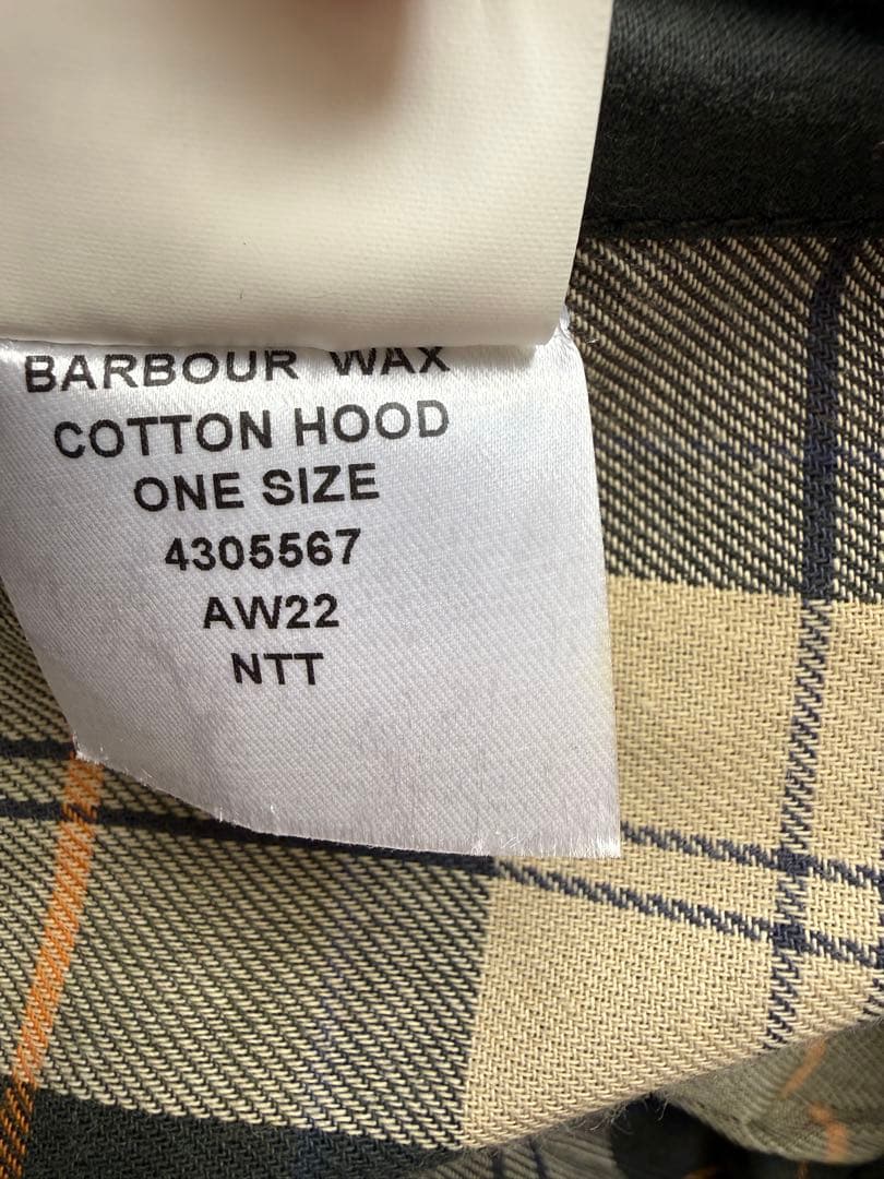Barbour トランスポートwaxフード付き　セージ38