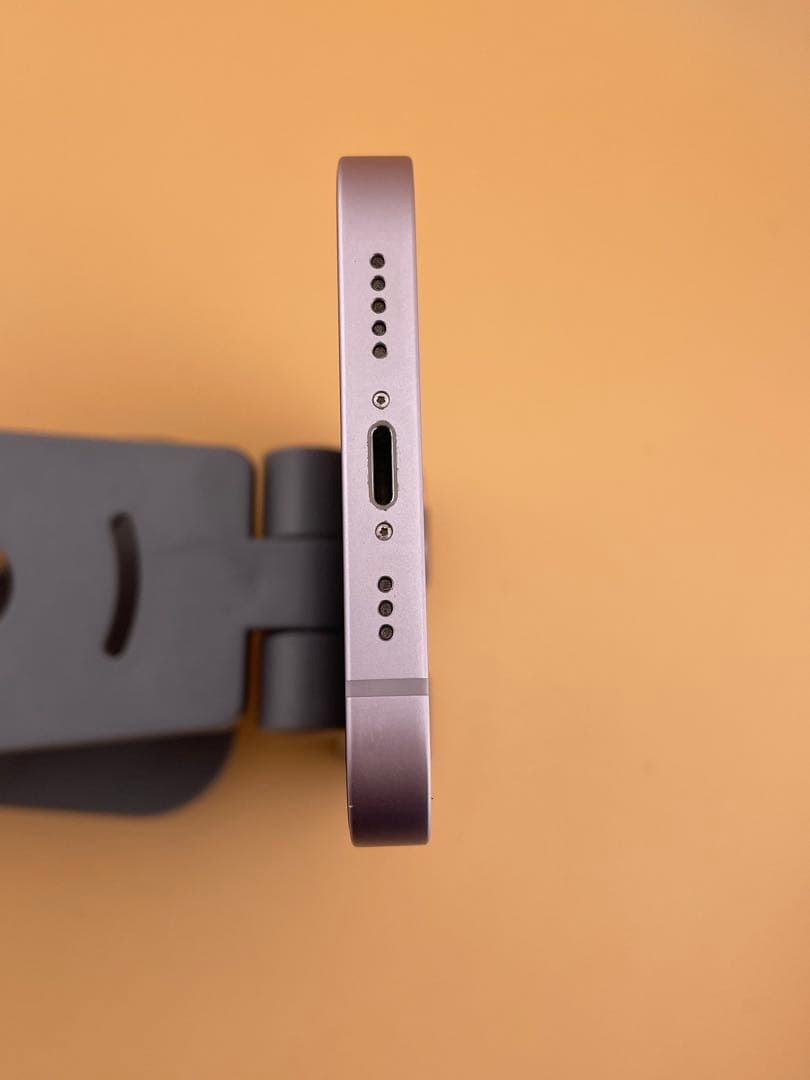 iPhone 14 128GB SIMフリー パープル　バッテリー新品100％