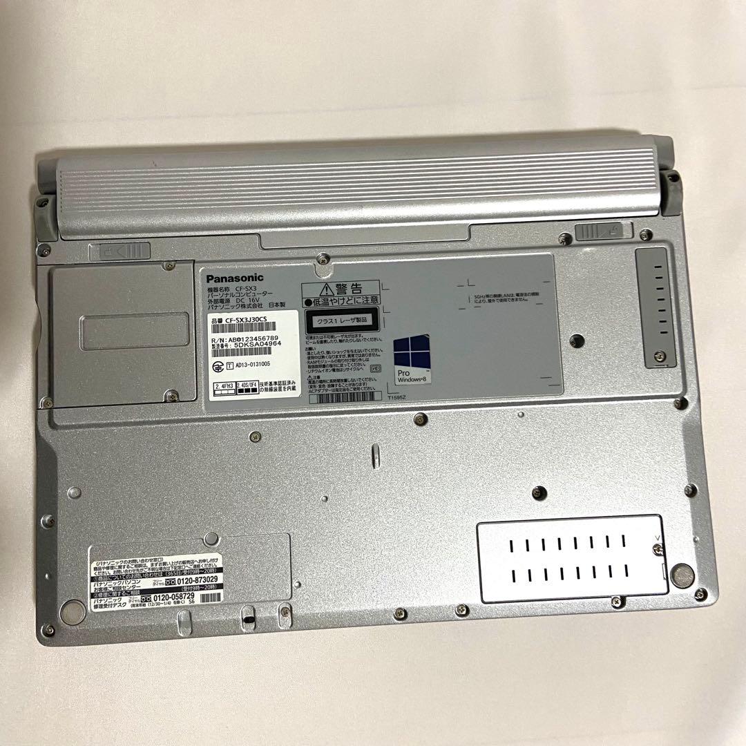 初心者OK Windows11 レッツノートパソコン DVD カメラ付き