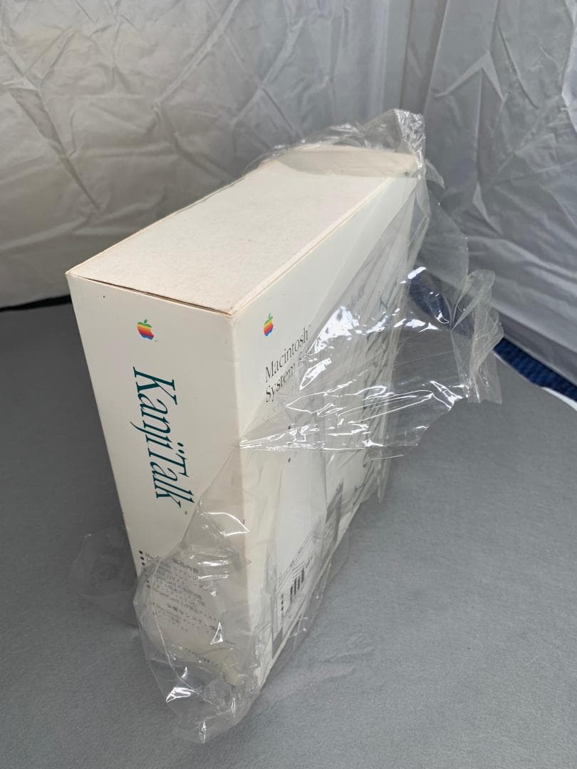 【超希少・未開封】Apple 漢字Talk 6.0.7 日本語版 パッケージ