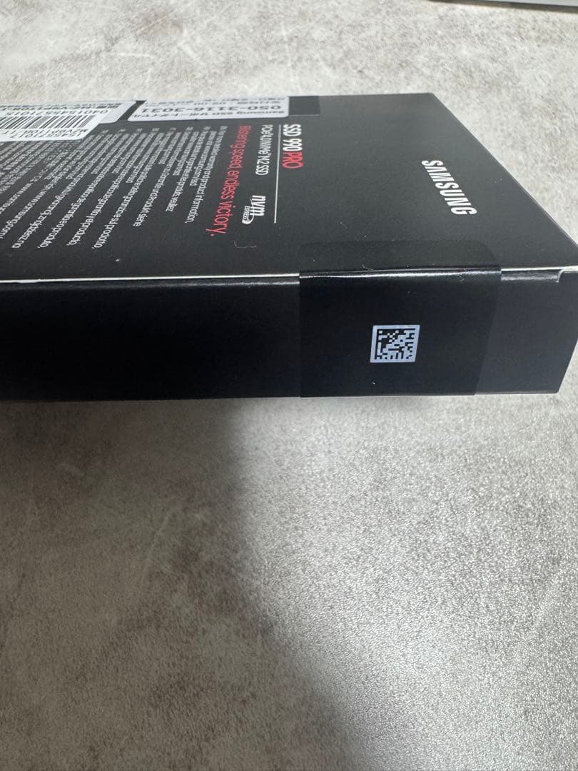 M.2SSD Samsung 990PRO 1TB最大転送速度 7,450MB