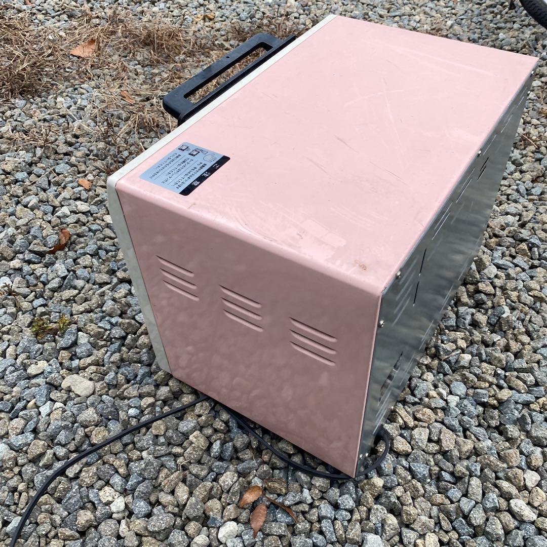 SANYO 小型電子オーブン　ピンク　SOB-155 昭和レトロポップ