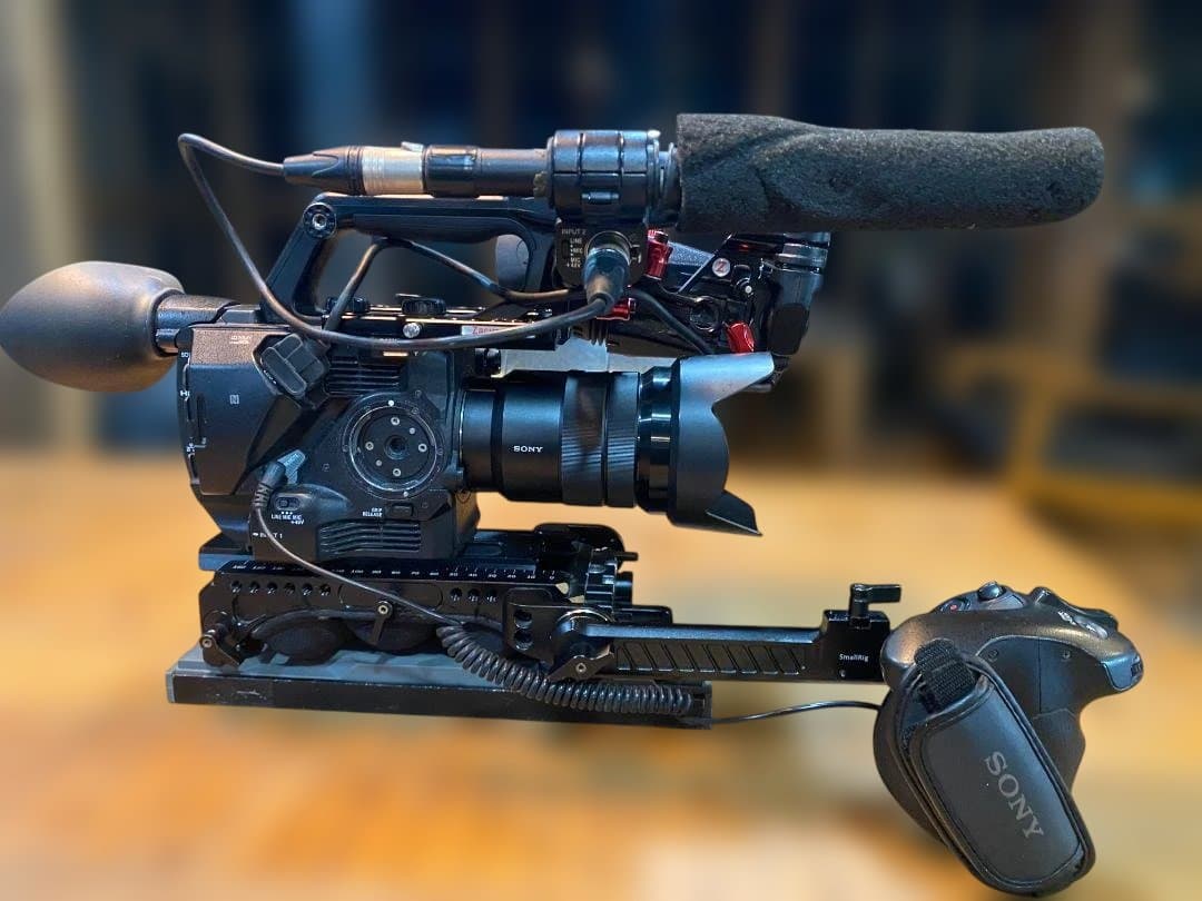 SONY PXW-FS5Ⅱ ショルダーリグセット、ドキュメンタリー撮影用
