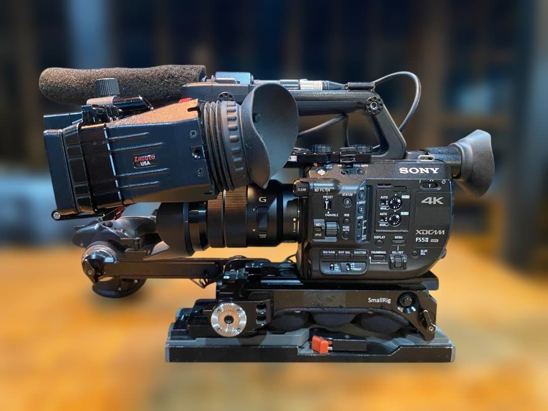 SONY PXW-FS5Ⅱ ショルダーリグセット、ドキュメンタリー撮影用