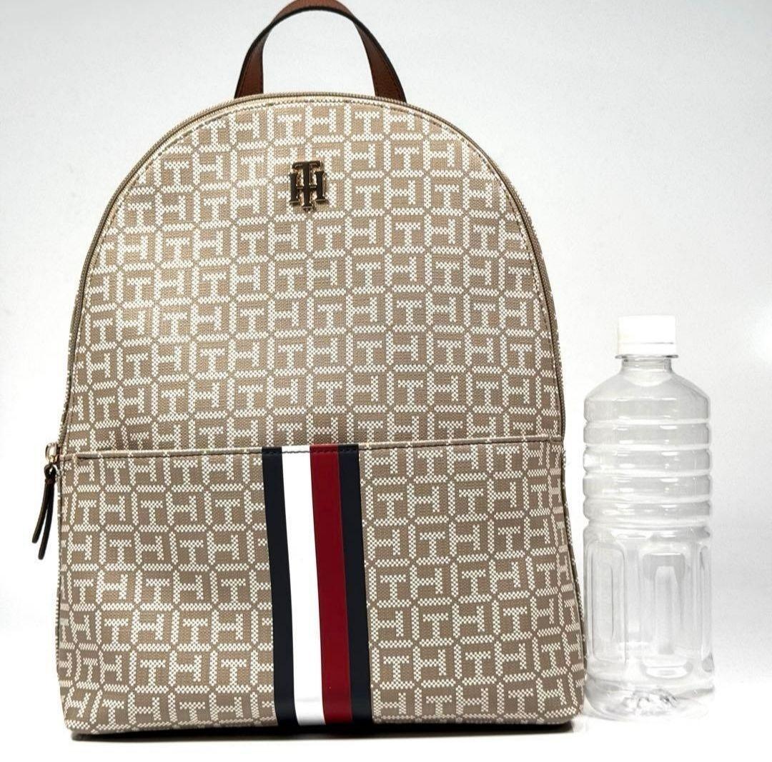 【新品未使用】【可愛いレアデザイン】トミー・ヒルフィガー　リュック　ベージュ