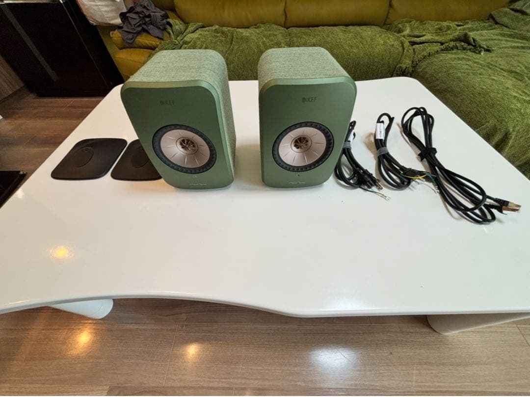 KEF LSX Ⅱ ワイヤレスHiFiブックシェルフスピーカー カーボンブラック