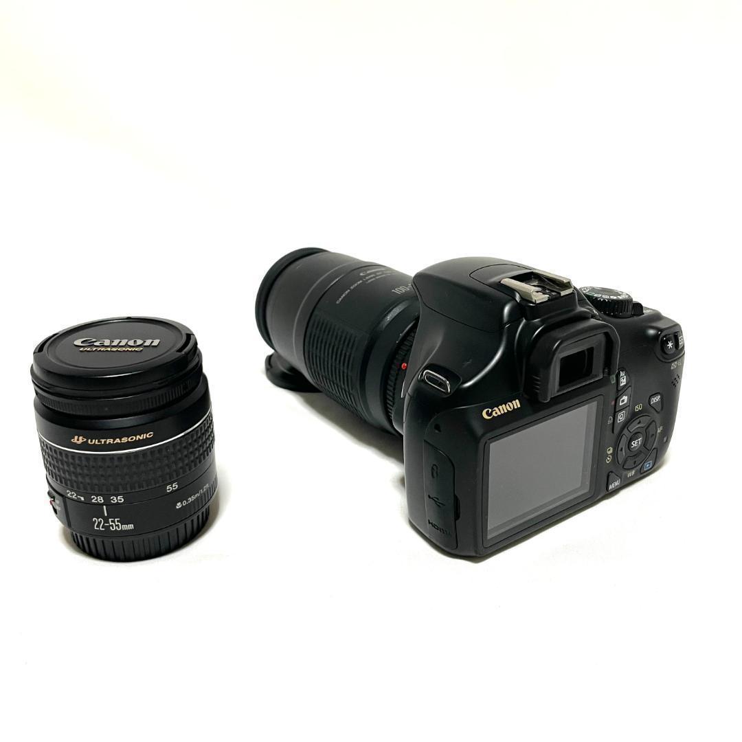 初心者安心❣️ Canon EOS Kiss X50 Wレンズセット 軽量