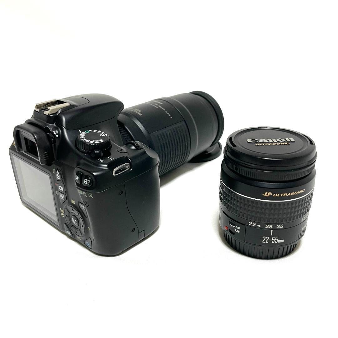 初心者安心❣️ Canon EOS Kiss X50 Wレンズセット 軽量