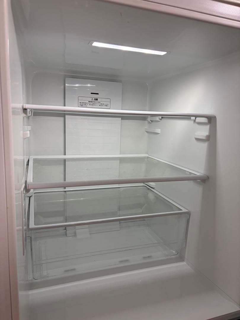 【2020年製】Hisense 冷蔵庫 ガラス棚3段