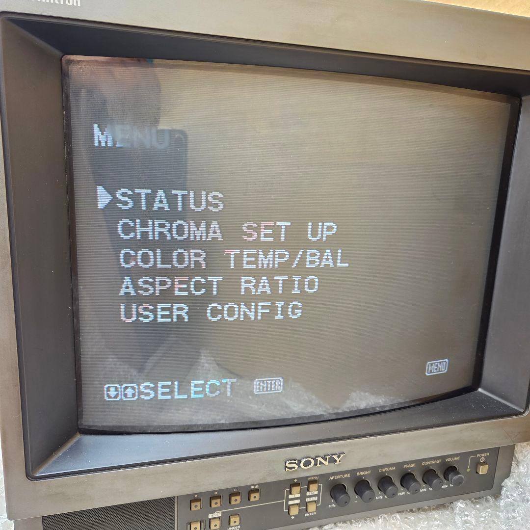 ②14型トリニトロンカラービデオピクチャーモニター PVM-14M1J SONY