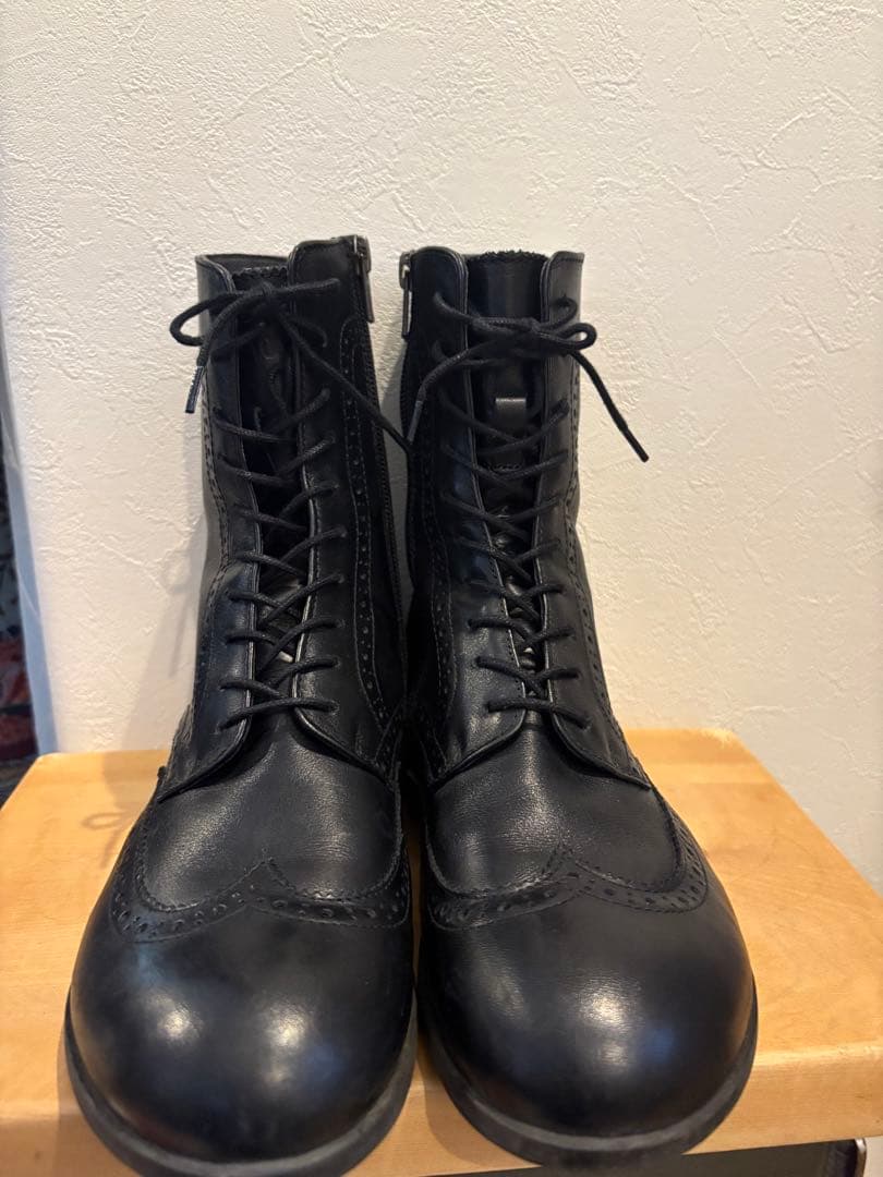 美品◆ビルケンシュトック　ララミーハイ zip ショートブーツ　24cm 37