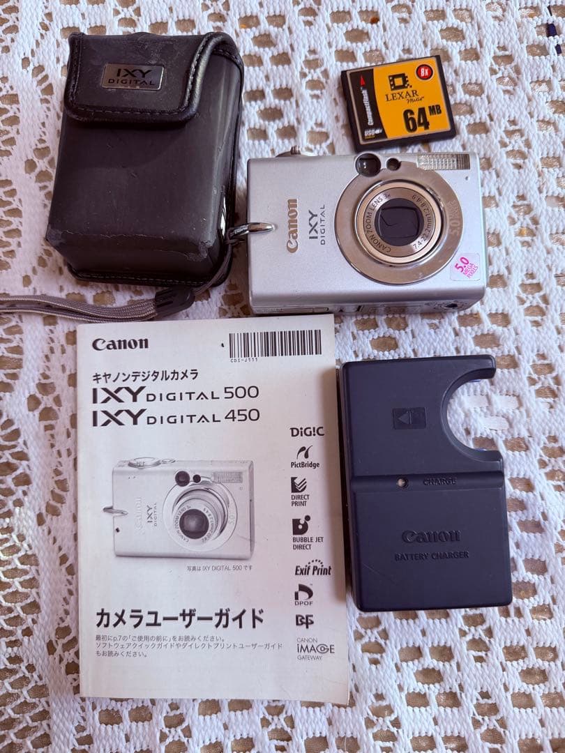 【動作確認済】Canon IXY Digital 500 デジタルカメラ