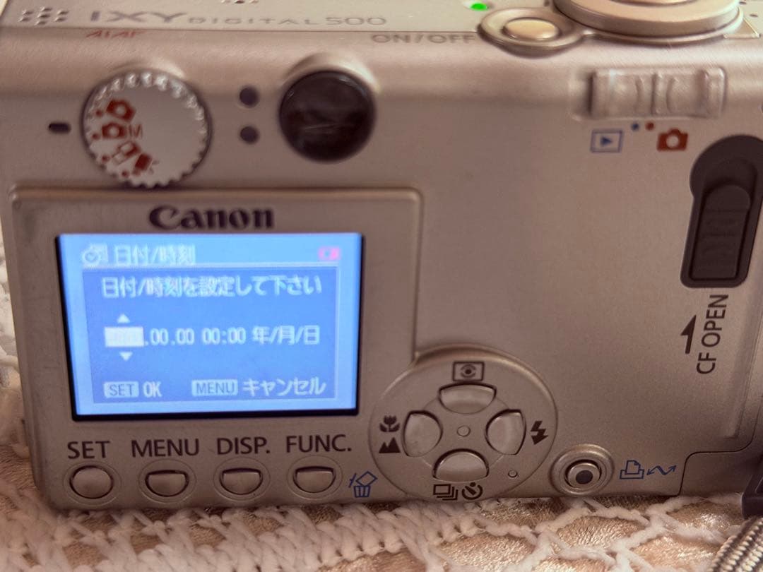 【動作確認済】Canon IXY Digital 500 デジタルカメラ