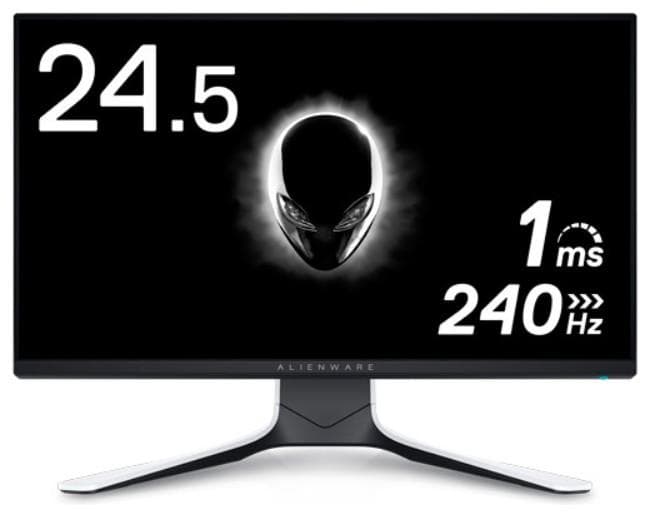 ALIENWARE AW2521HFL [24.5インチ ルナライトカラー]