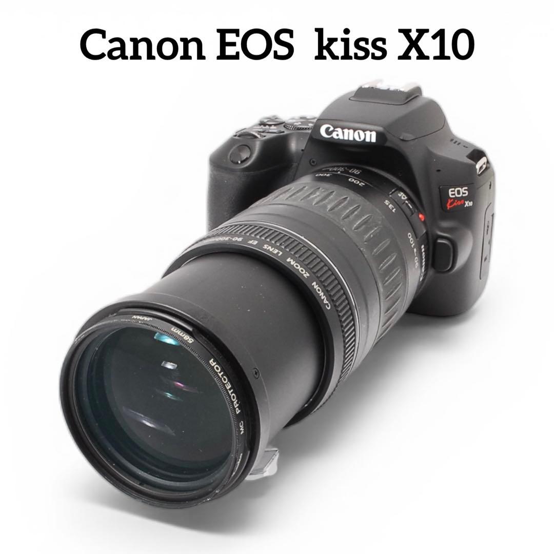 Wi-Fi搭載 Canon Kiss X10 望遠90-300mm付