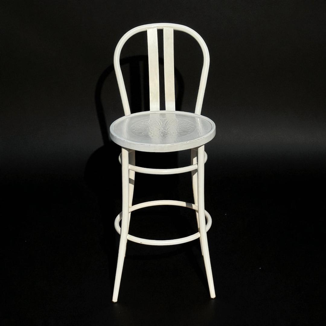 ② ベントウッドスタイル カウンターチェア ルーマニア製 木製×スチール