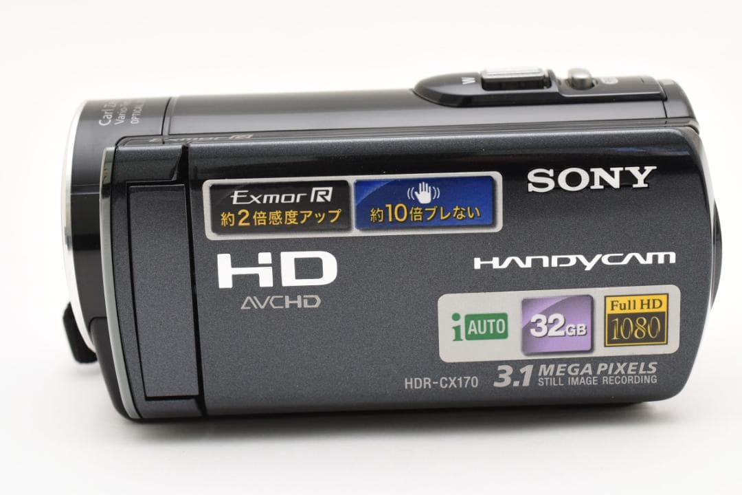 動作確認済SONY HDR-CX170 ビデオカメラ外箱付 #2409186
