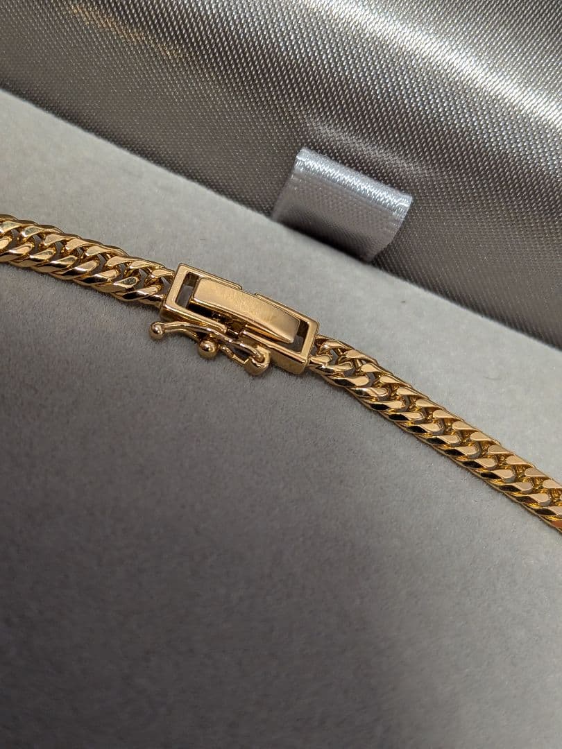 K18 8面 喜平ネックレス