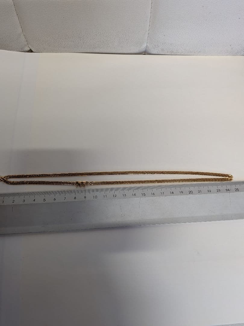 K18 8面 喜平ネックレス