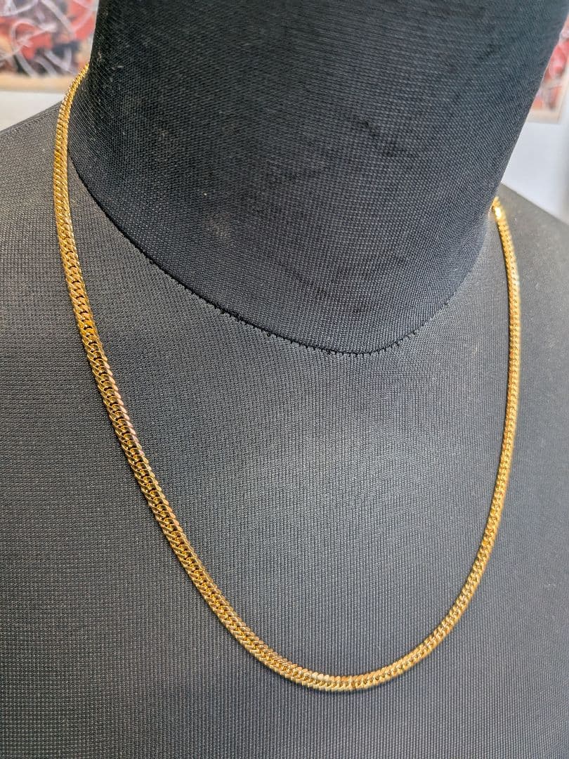 K18 8面 喜平ネックレス