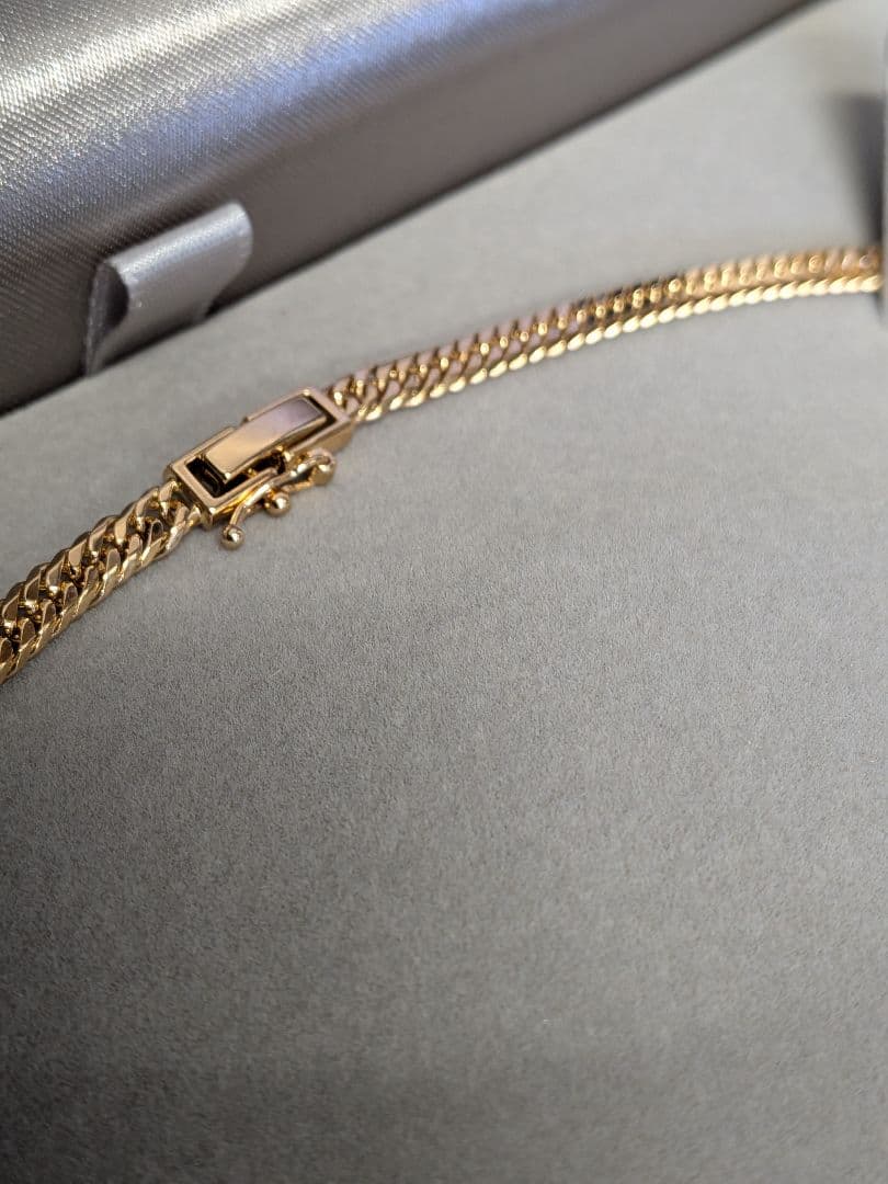 K18 8面 喜平ネックレス