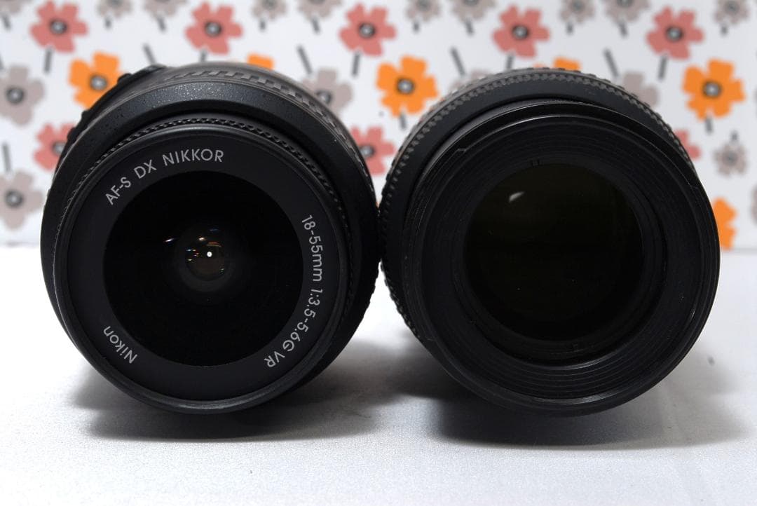 ❤Nikon D3200❤スマホ転送OK❤ダブルレンズセット❤一眼レフ入門セット