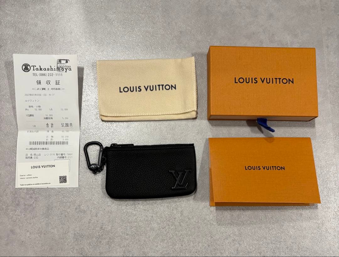 金土日限定値下　正規品　美品　箱付き　ルイヴィトン　ケース　小銭入れ