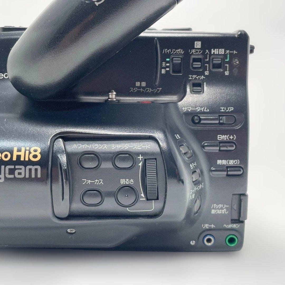 録再OK✨CCD-TR705 SONY Hi8ビデオカメラ 8mm 送料無料