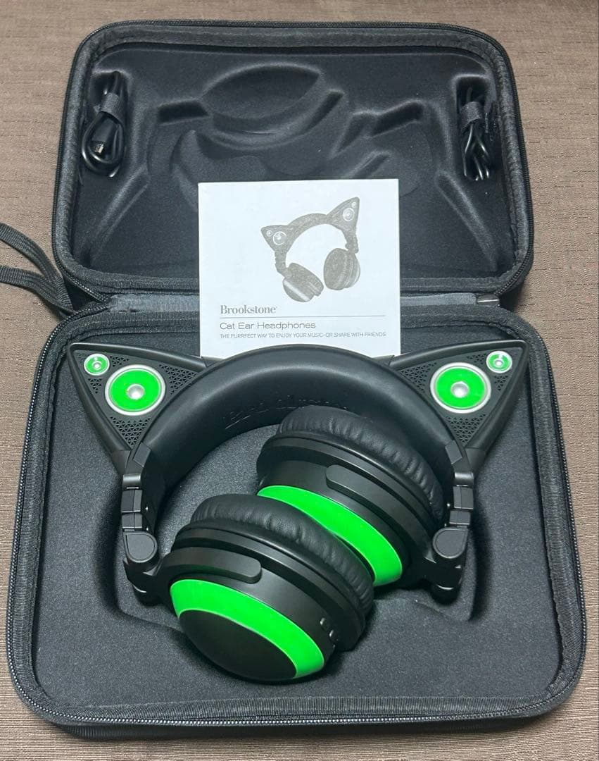 AXENT WEAR ネコ耳 ヘッドフォン Cat Ear Headphones