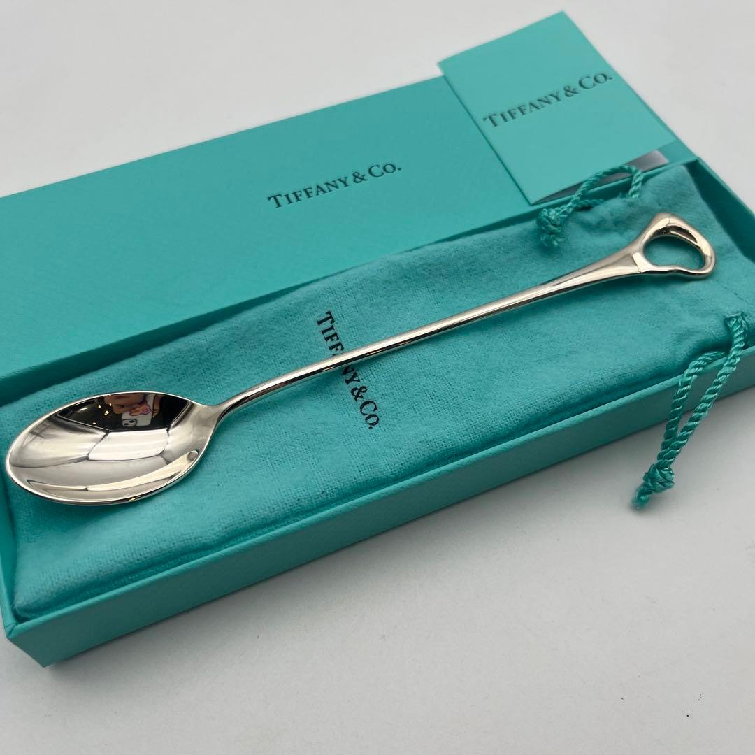 Tiffany ティファニー フーディングスプーン オープンハート シルバー