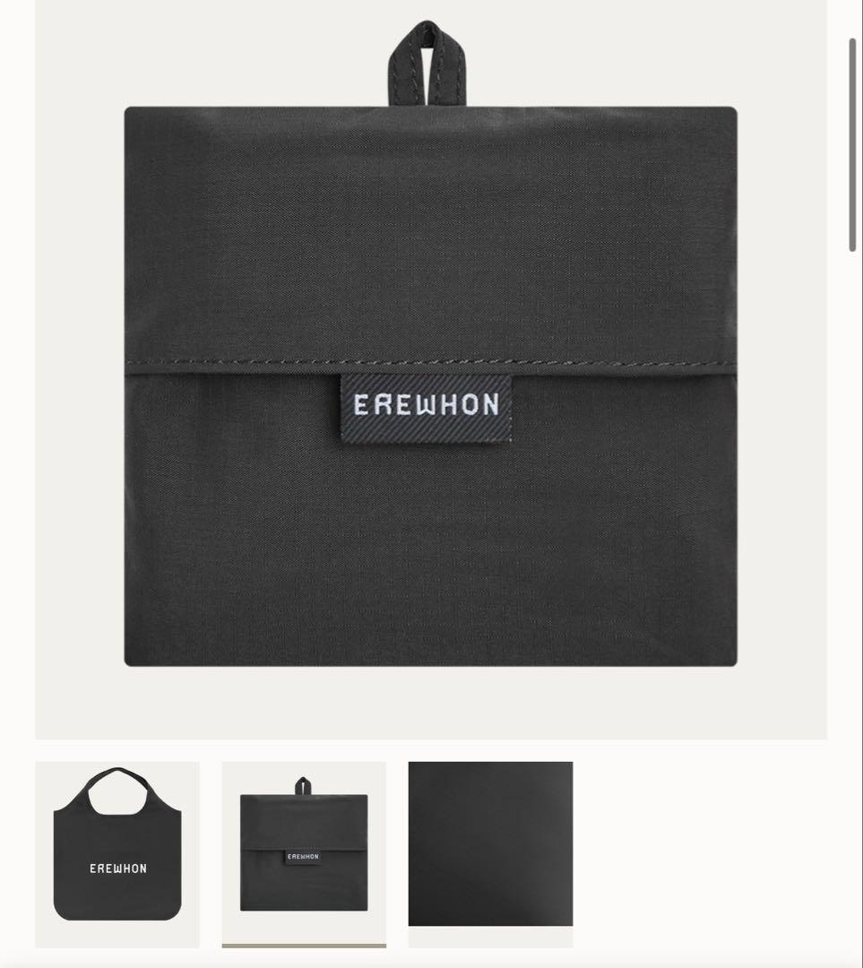 EREWHON Nylon Ripstop Bag エコバッグ　ブラック