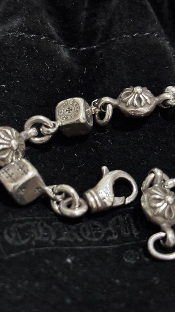 クロムハーツ ダイス クロスボール ブレスレット