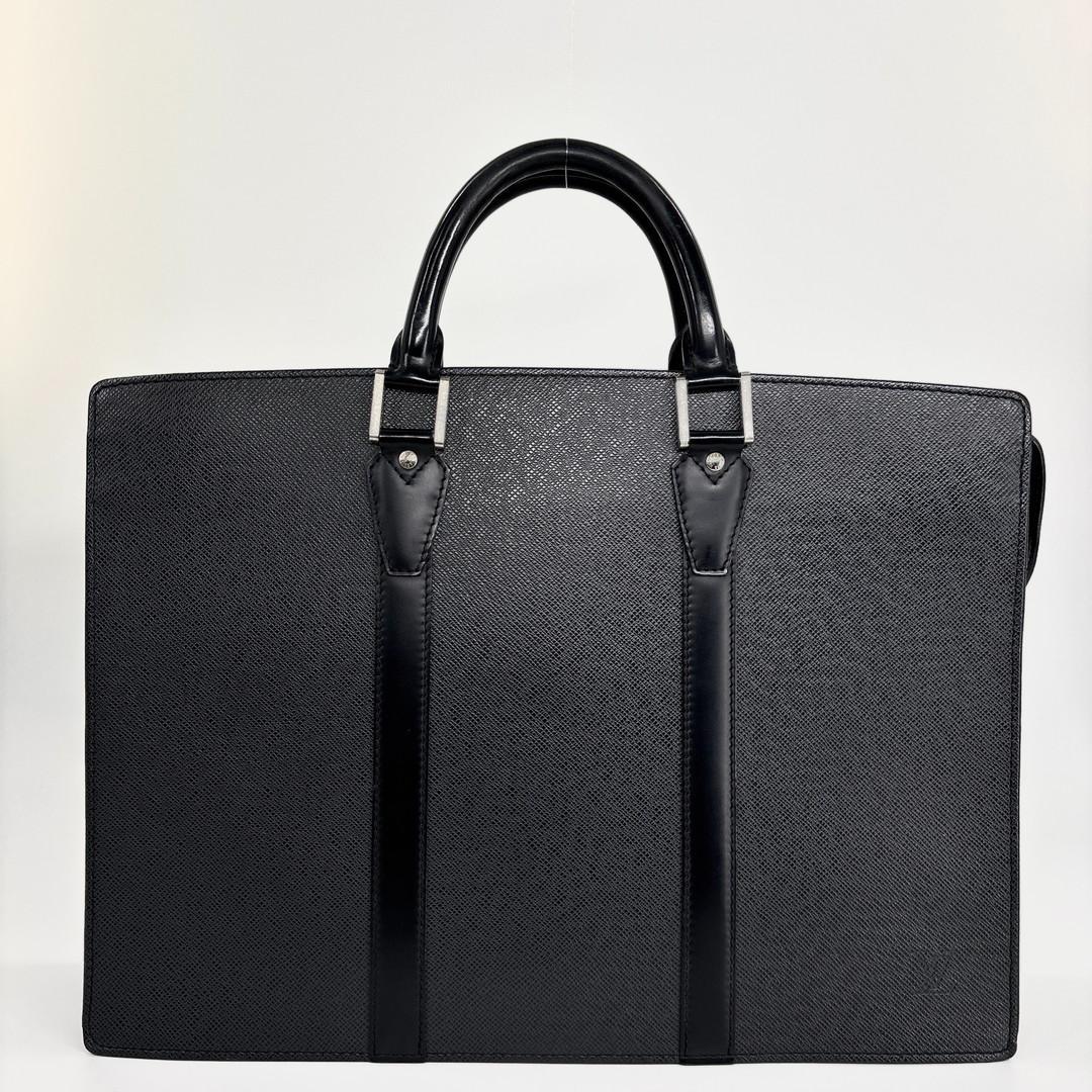 超極美品 ルイヴィトン タイガ ポルトドキュマン ロザン ビジネスバッグ メンズ