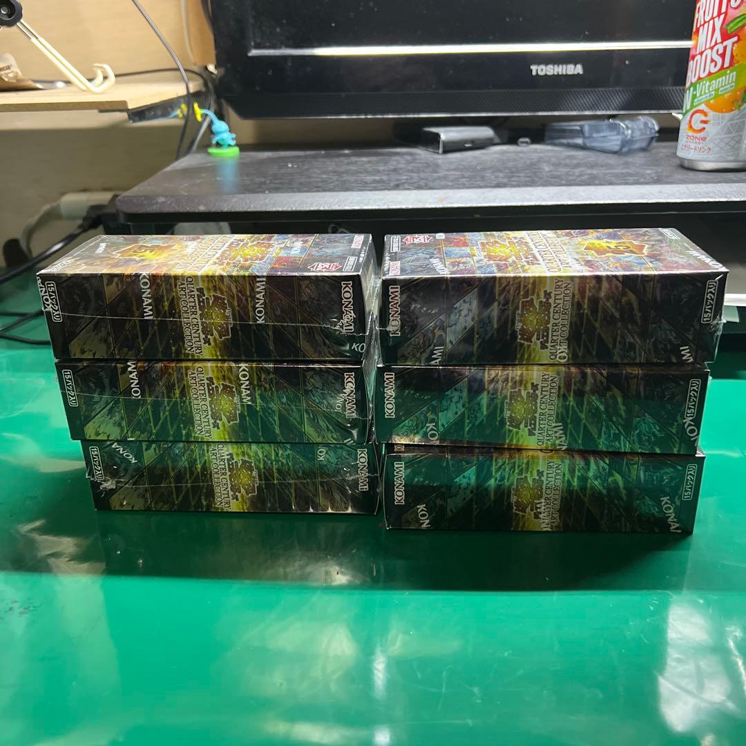 遊戯王 QUARTER CENTURY ART COLLECTION 6BOX