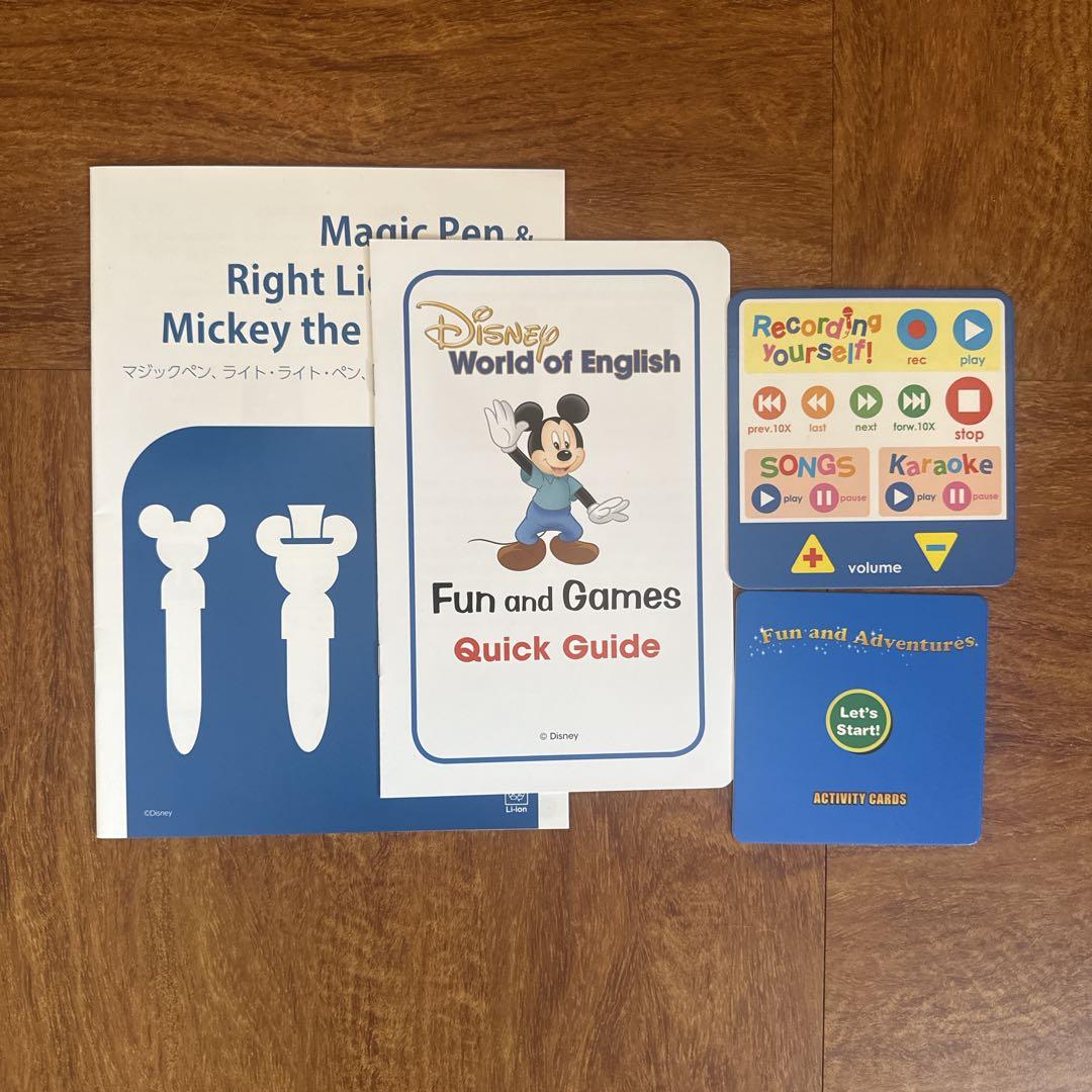DWE ミッキーマジックペンセット　ディズニー英語 ミニー